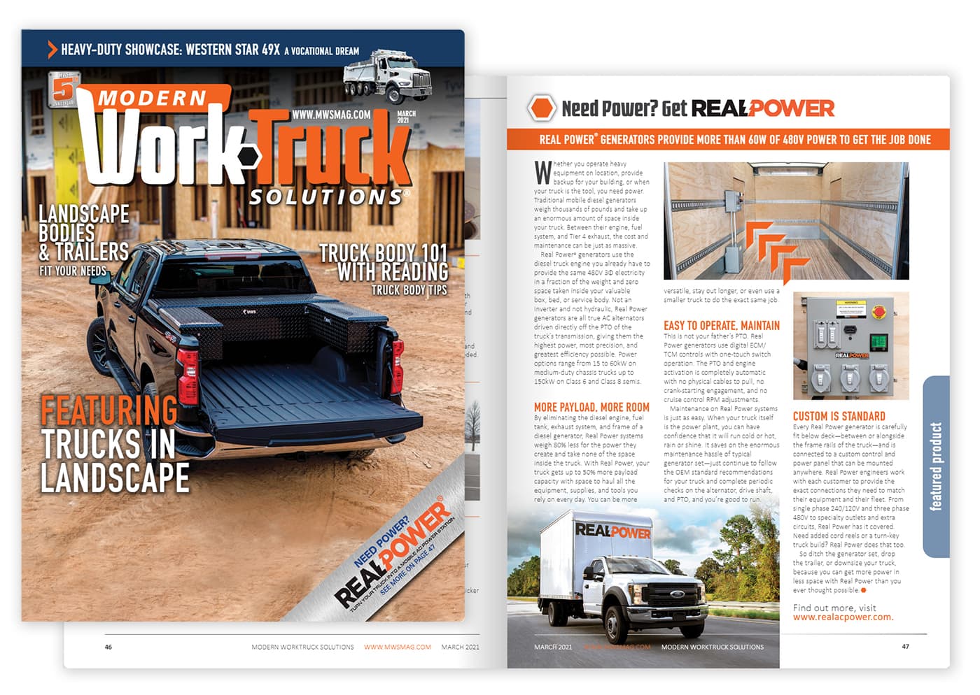 Modern Work Truck Solutions welcomes Real Power to the Fold|REAL POWER